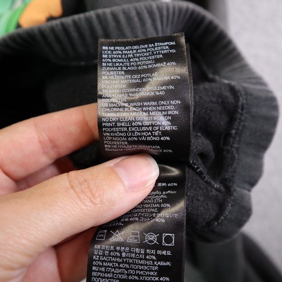 Divided HM Sweatshirt Womens Large Gray Cropped 80s Retro Car Racing Hi Speed - Picture 12 of 14